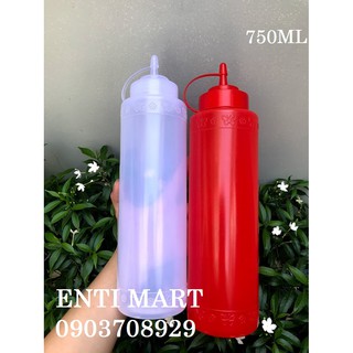 10 chai đựng chai sốt( 500ml-700ml-1L)
