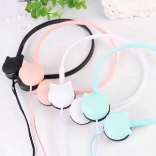 KL19 HeadPhone Tai Mèo - Âm Thanh Sống Động Tạo Hình Đáng Yêu