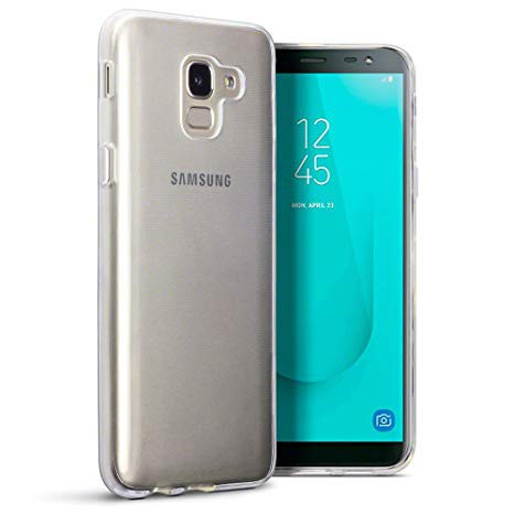 Ốp Silicon dẻo Samsung Galaxy J6 2018 / J600 (trong suốt) - Hàng loại 1