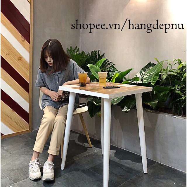 Quần kaki ống suông sắn gâu unisex nam nữ (FORM RỘNG) SP11 | BigBuy360 - bigbuy360.vn