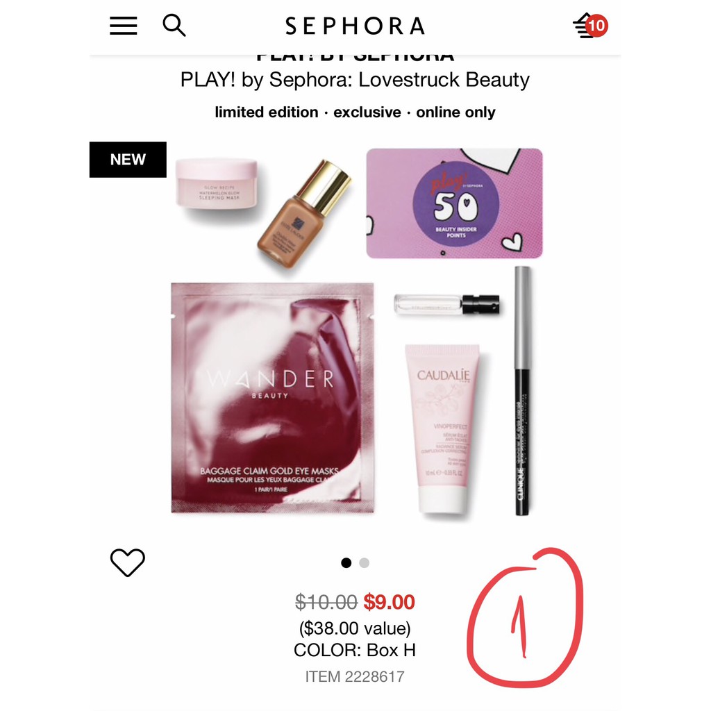 Set Mỹ Phẩm Sephora 09 - Trả hàng đặt trước