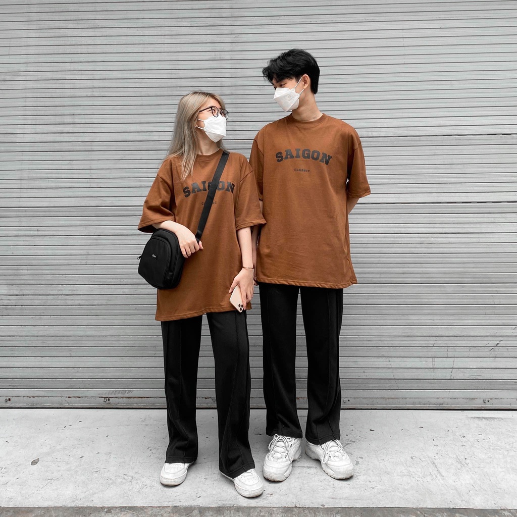 ÁO THUN FF FORM RỘNG SAIGON CLASSIC TEE,VẢI THUN 2 CHIỀU COTTON 250GSM