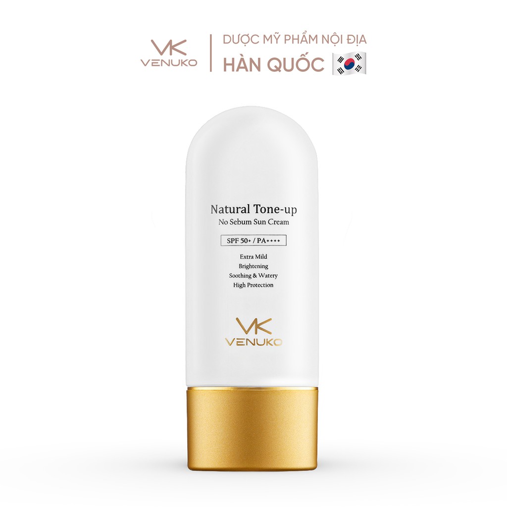 Kem chống nắng nâng tone da Venuko Natural Tone - up