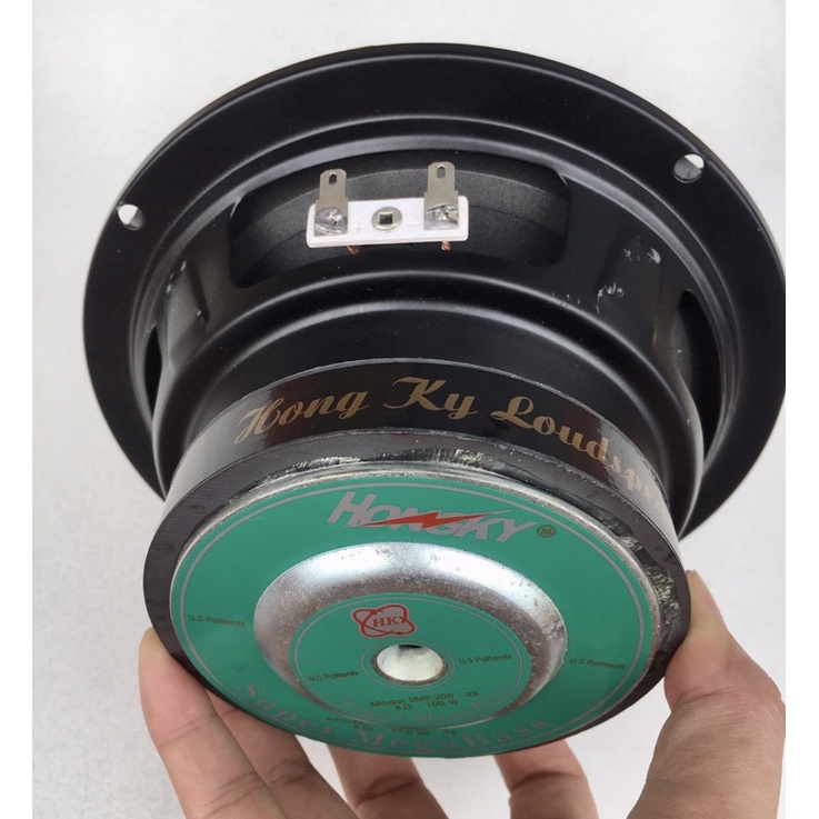 LOA BASS 16 HỒNG KỲ MÀNG ĐEN TỪ 100MM CAO CẤP.GIÁ 1 CHIẾC.