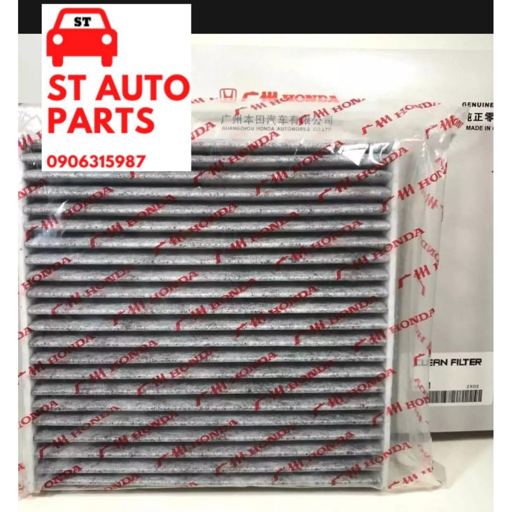 Lọc gió điều hoà than hoạt tính Honda city 08~nay, CRV 2018~ nay,Civic 16~nay,Brio 18~nay, HRV 15~nay 80292-SDG-W02