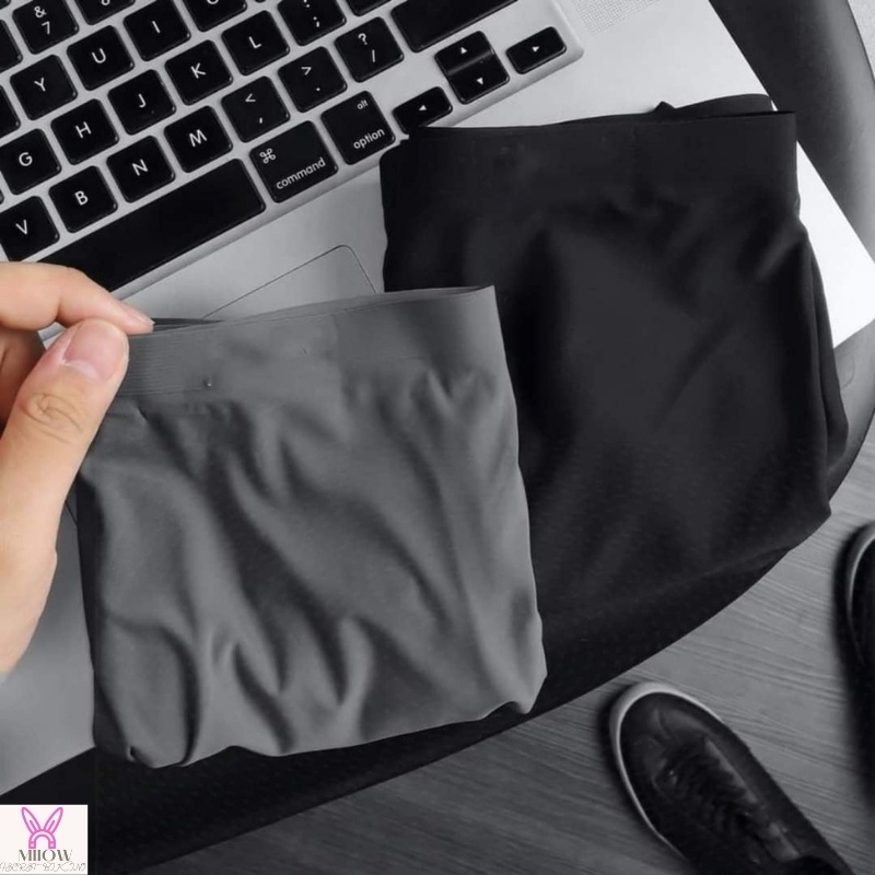 quần sịp đùi nam thun lạnh lót boxer kháng khuẩn đẹp cao cấp chip xì nam quan xi lot cao cap sieu mỏng hàng chuẩn milow