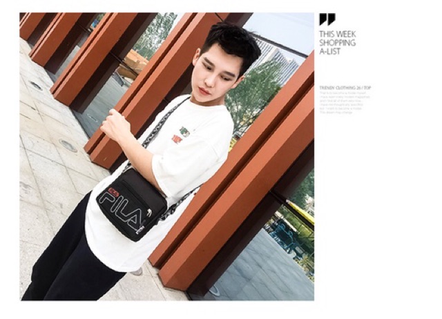 Túi đeo chéo thời trang unisex streetwear - Sẵn hàng