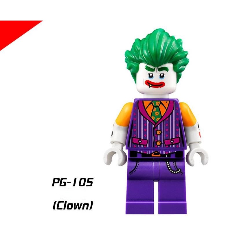 Bộ Đồ Chơi Lắp Ráp Lego Nhân Vật Joker / Batman / Mặt Trăng / Robin