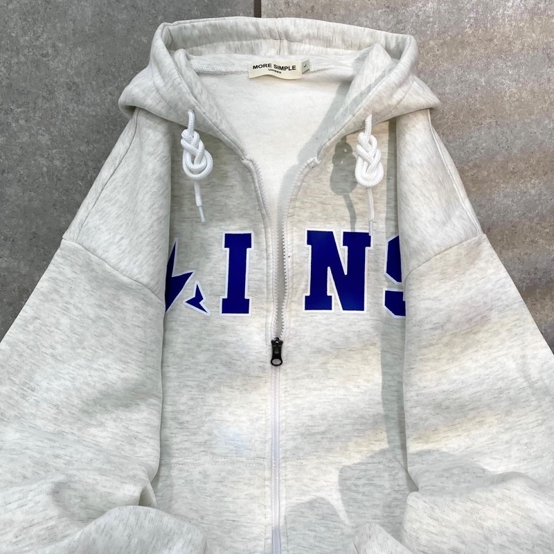 Áo Khoác Hoodie zip nỉ bông ⚡️INS màu NÂU/XÁM 🖤 Nam nữ unisex/FREESHIP 🖤 Áo Hoodie dây kéo form rộng Jaystoree