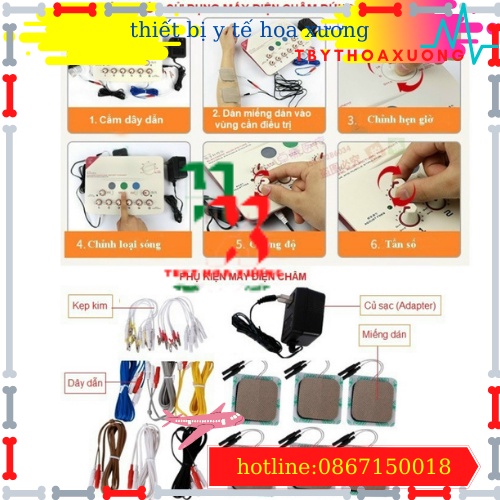 Máy  Điện Châm, Châm Cứu Hoa Đà HWATO SDZ II