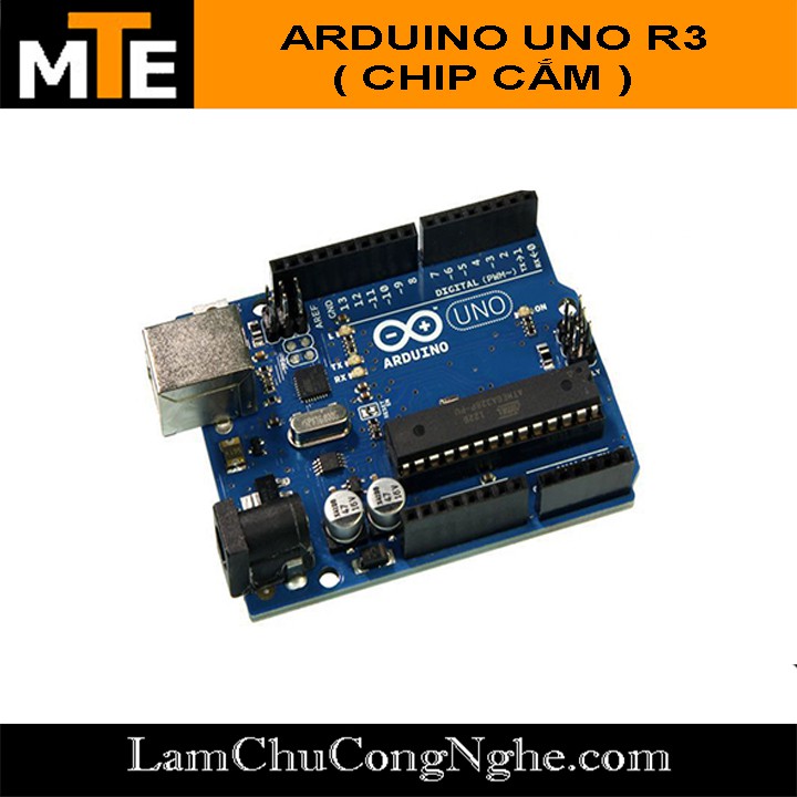 Module arduino UNO R3 chip cắm Atmega16u2 (board phát triển) kèm cáp