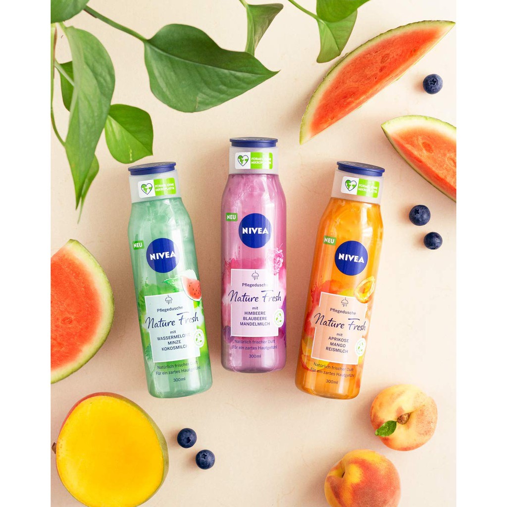 Sữa tắm NIVEA Nature Fresh 300ML – Hàng Đức