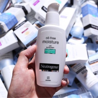 🍀🍀🍀 Neutrogena Oil Free Moisture with sunscreen Broad Spectrum SPF 15