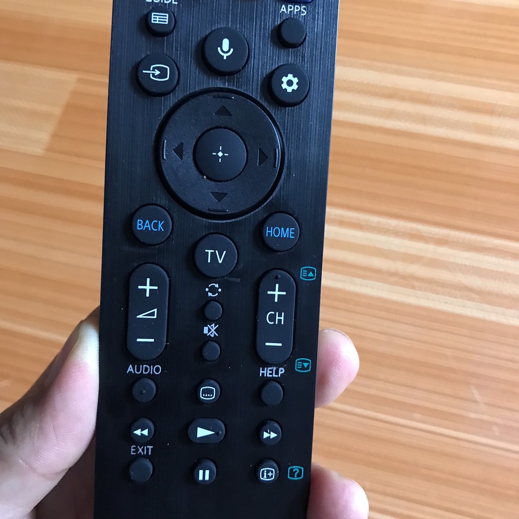 Điều khiểnTivi Sony 4K 50 inch KD-50X75, Remote tivi android có giọng nói TX520P