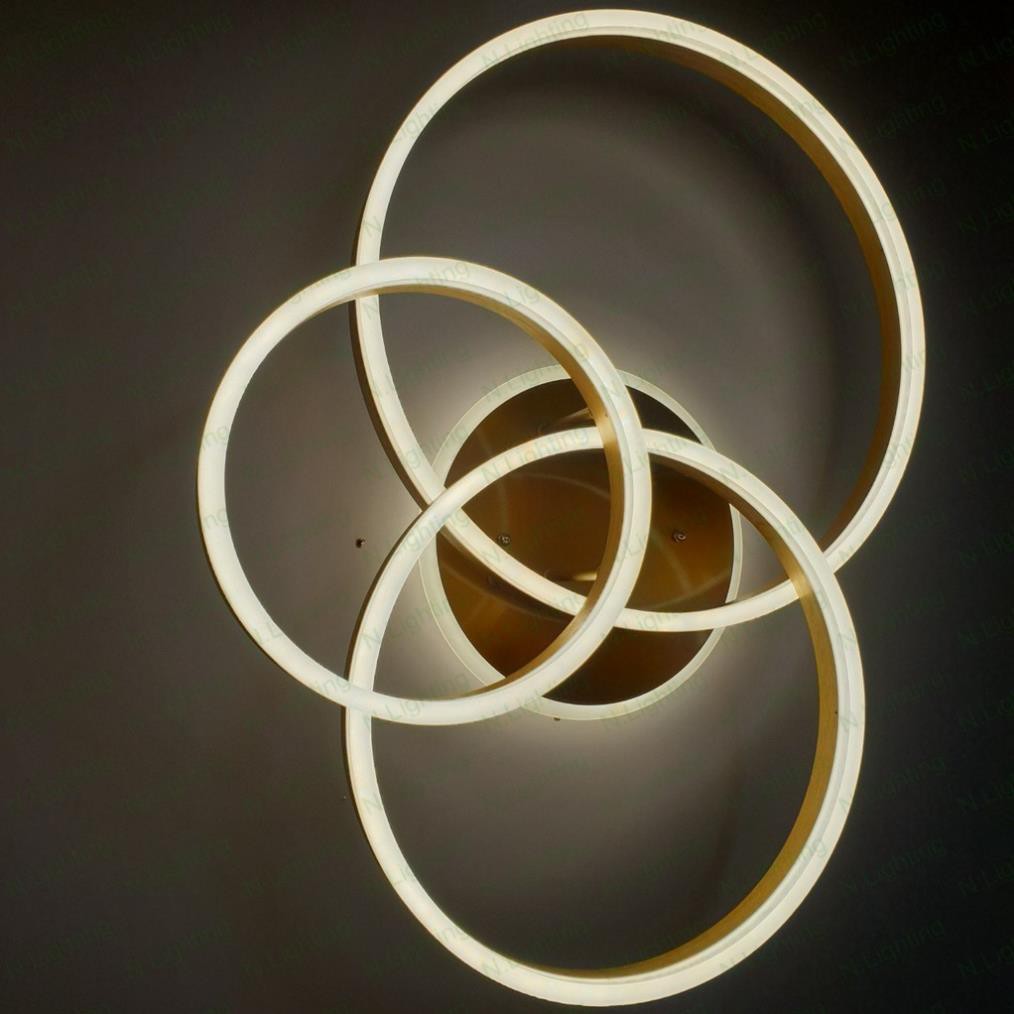 Đèn LED ốp trần trang trí phòng khách - Đèn ốp phòng ngủ - Đèn decor đẹp