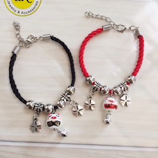 Vòng tay HandMade heo gốm sứ