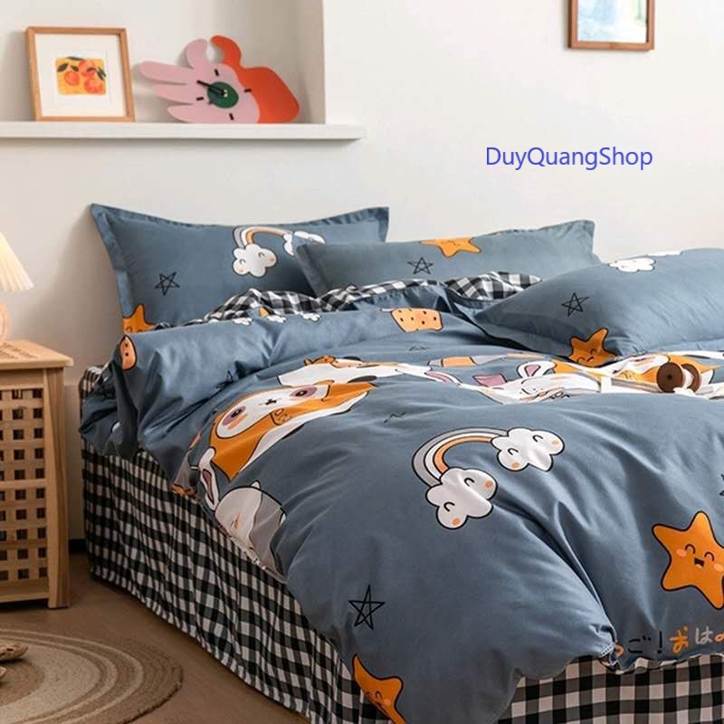Cotton Poly Nhập Khẩu - Thỏ Xám SP001210