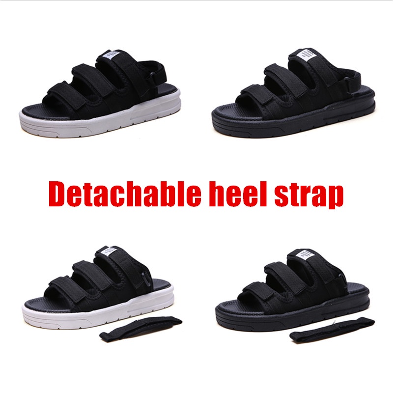 Giày Sandal Thể Thao Đi Biển Phối Dây Ruy Băng Có Thể Tháo Rời Size 36-48 Cho Nam Và Nữ