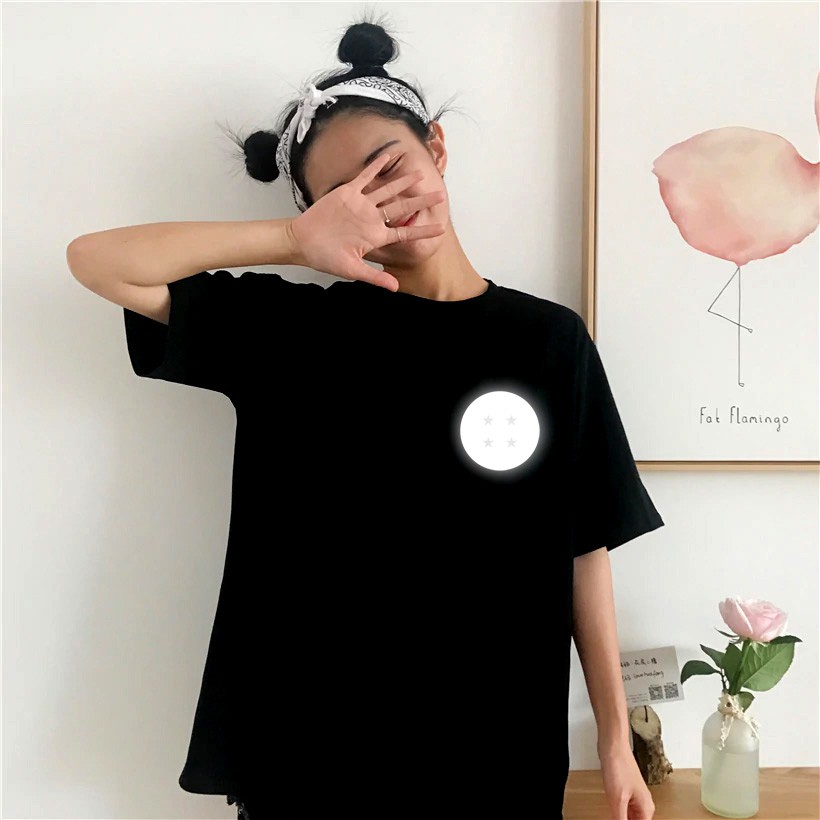 Áo thun tay lỡ Phản Quang Thầy Trò Goku Nam Nữ