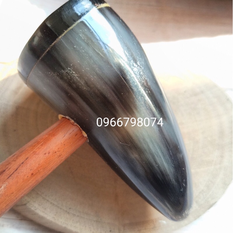 Cây búa đấm lưng bằng sừng trâu tự nhiên