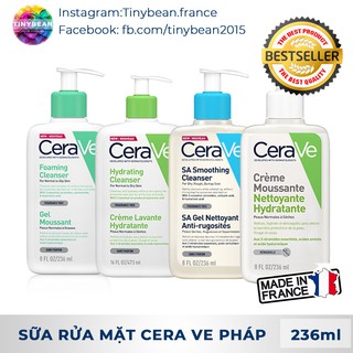 Sữa rửa mặt CeraVe Pháp 236ml