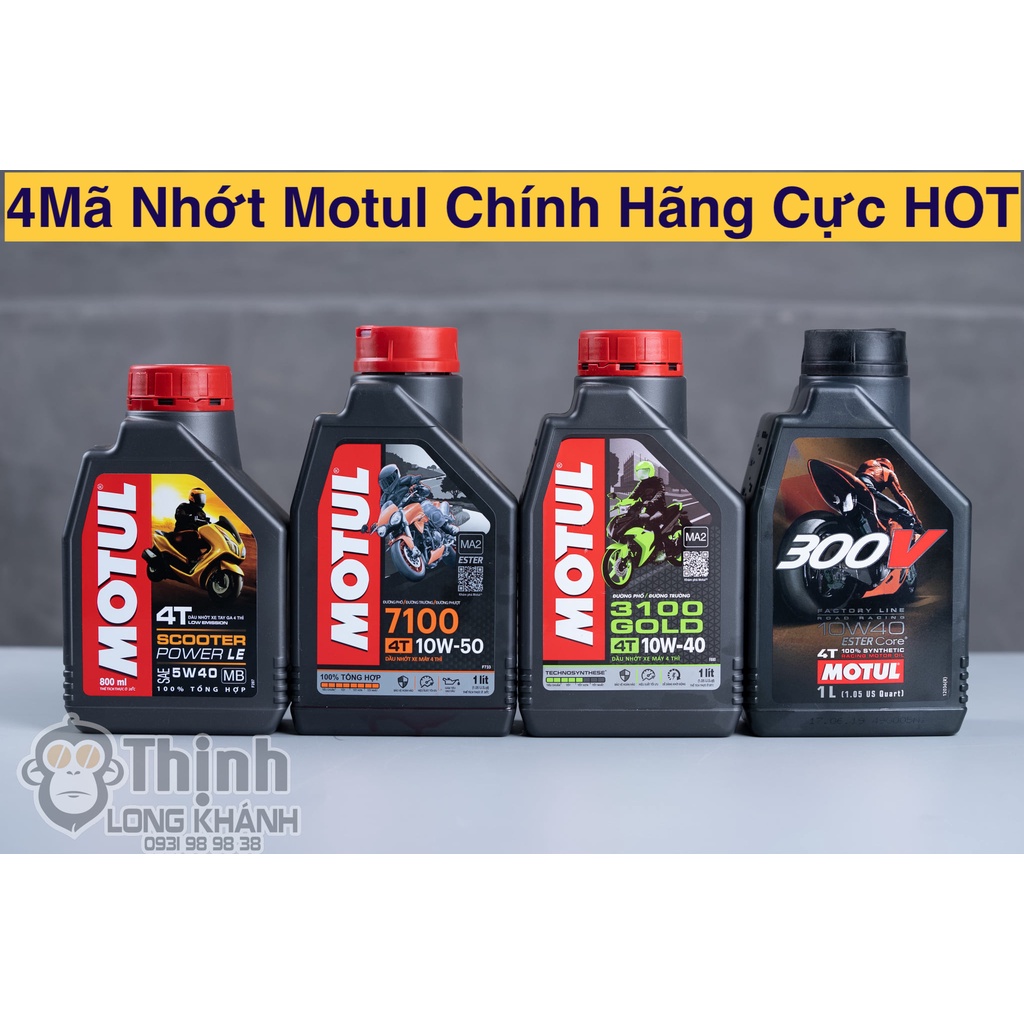 [Mã LIFEAUMAY giảm 10% tối đa 30k đơn 150k] Nhớt Motul 31OO chính hãng 100%