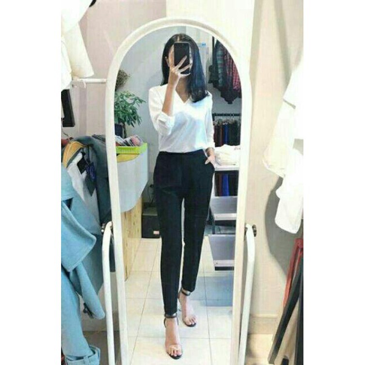 QUẦN BAGGY TÂY CẠP CHUN SAU | BigBuy360 - bigbuy360.vn