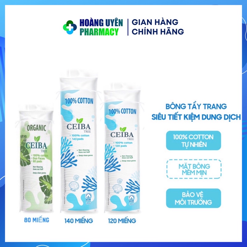 Bông Tẩy Trang Organic Ceiba