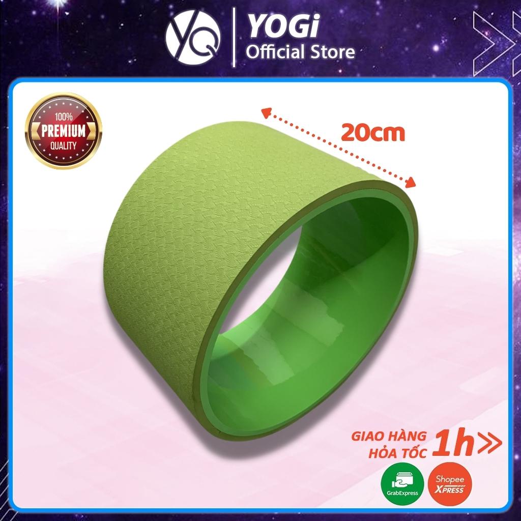 Vòng tập yoga bản rộng 20cm khung chịu lực cao chất liệu TPE cao cấp, Vòng hỗ trợ tập yoga
