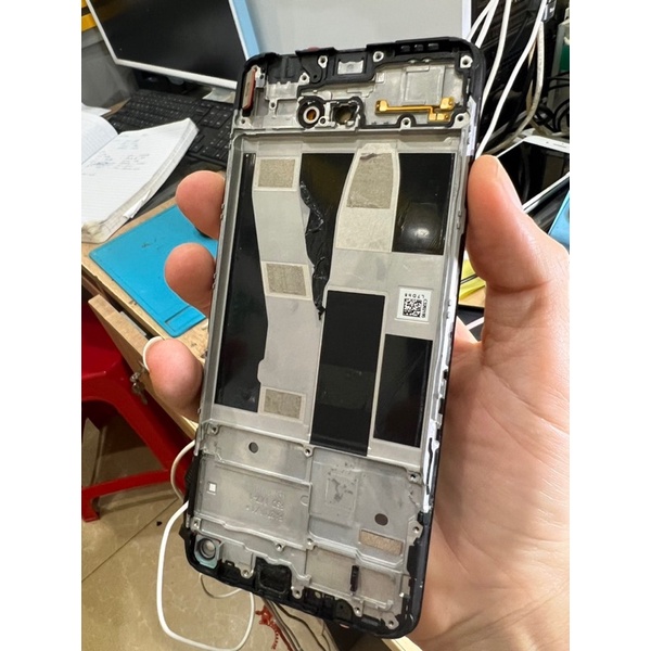 màn hình Oppo A74 4g amoled full khung, zin bóc máy