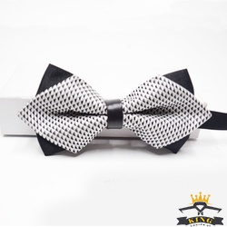 Nơ đeo cổ nam cho chú rể mặc áo vest sơ mi KING vải mịn cao cấp 2 lớp from cứng dự tệc sự kiện sang trọng giá rẻ X32