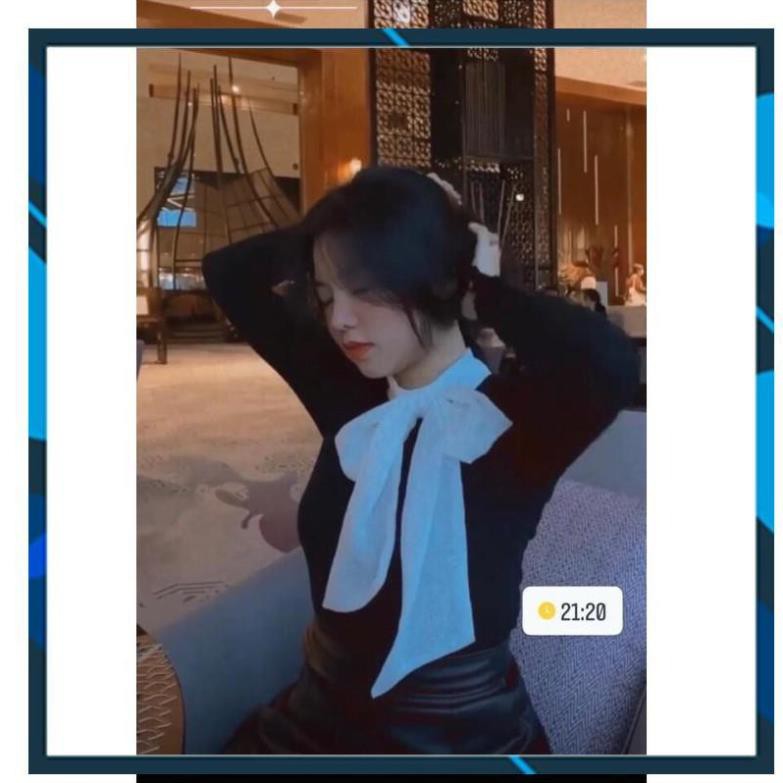 ÁO CỔ NƠ XINH XẮN 342 ÁO LEN BOZIP MỀM MẠI DÀI TAY | BigBuy360 - bigbuy360.vn