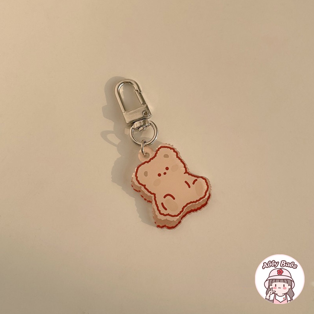 Vỏ Bảo Vệ Hộp Sạc Tai nghe không dây Earphone 1/2/pro Bằng TPU Mềm Trong Suốt Họa Tiết Hoạt Hình Chú Gấu Dễ Thương