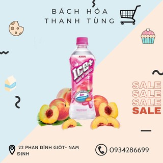 Nước trái cây ice+ hương đào 490ml
