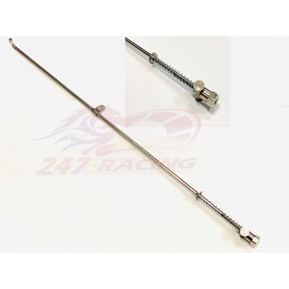 Đũa Thắng INOX gắn xe máy FUTURE LED 125,wave 125 tặng kèm lò xo và canh khóa