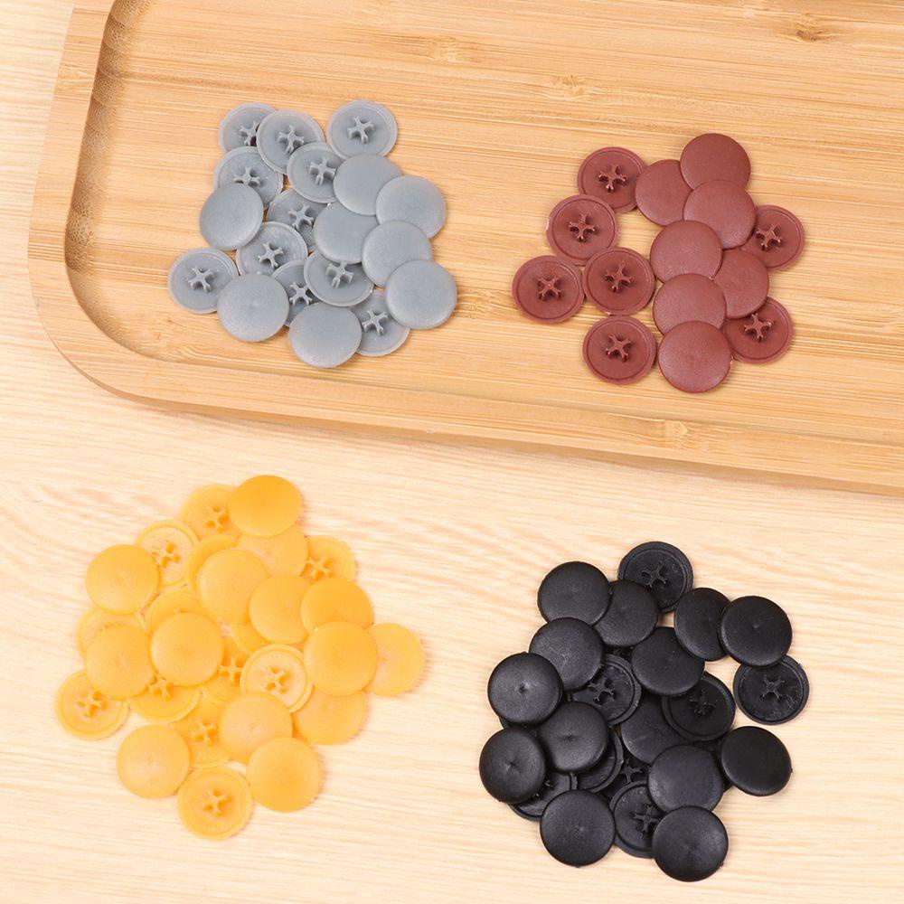 SUYO Set 100 Ốc Vít Nhựa Trang Trí Nội Thất Tiện Dụng