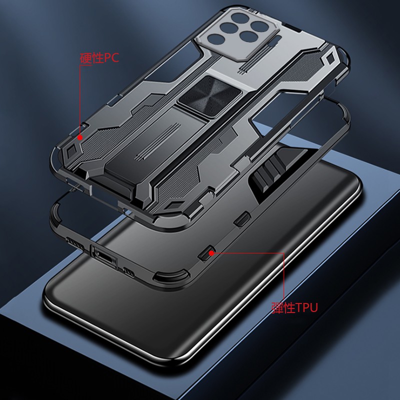 Ốp Điện Thoại Tpu Chống Rơi Có Giá Đỡ Cho Oppo A94 | BigBuy360 - bigbuy360.vn