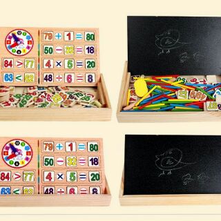 Hộp 100 số kèm que tính