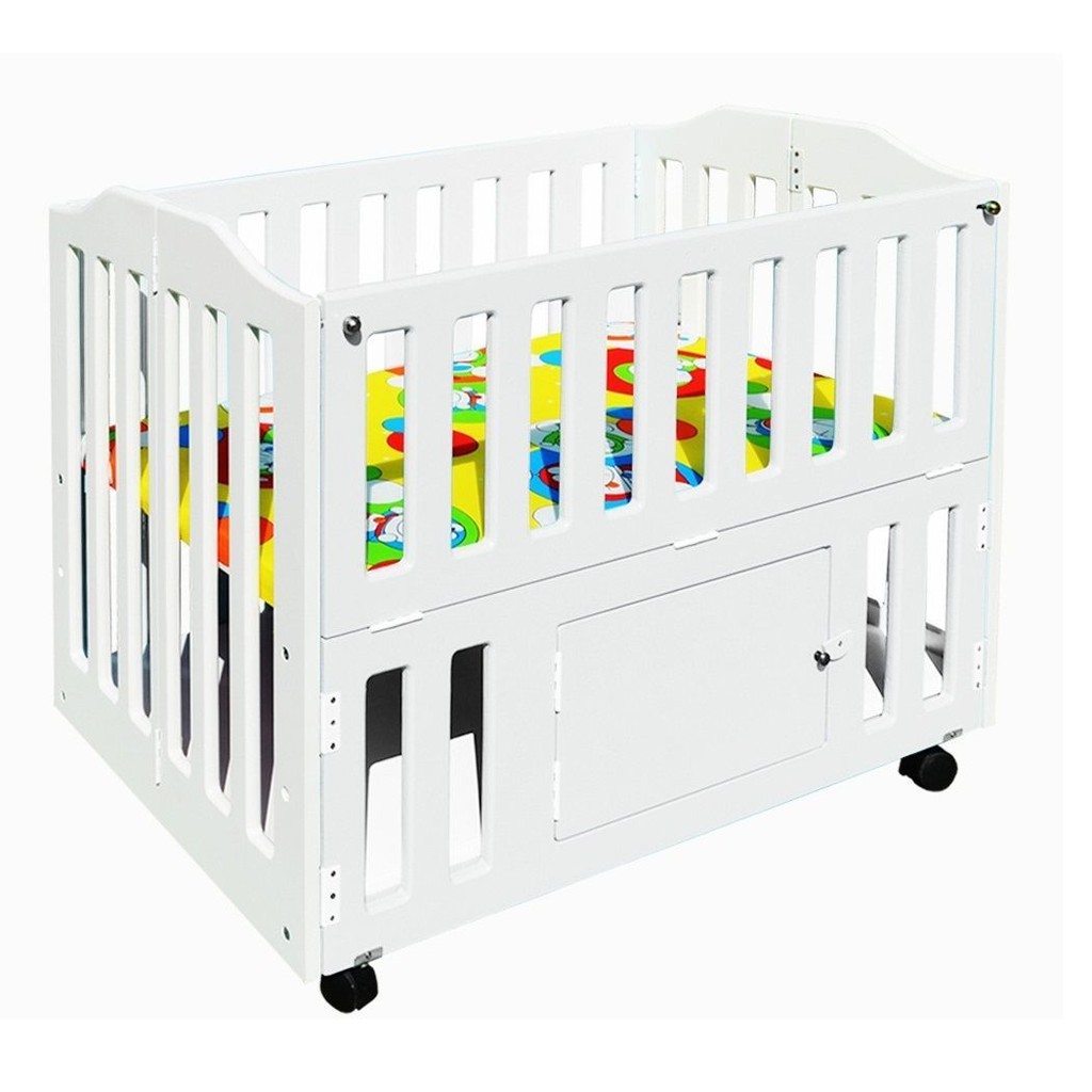 Cũi Le Lumber Folding Crib BC11