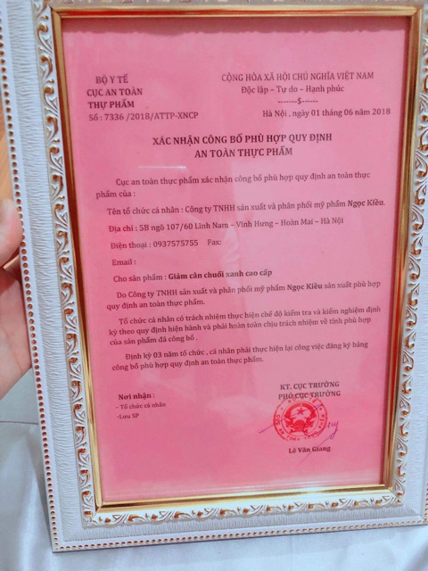 Giảm cân chuối xanh cao cấp tặng kèm thước dây | BigBuy360 - bigbuy360.vn