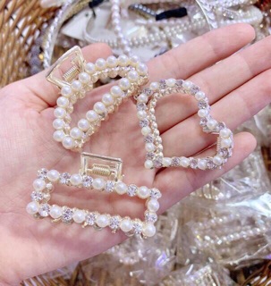 Set 3 kẹp tóc đính đá siêu đẹp
