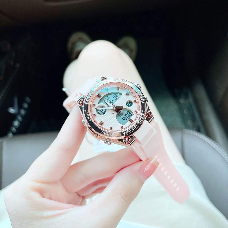 Đồng hồ thể thao nữ có sẵn 3 mầu