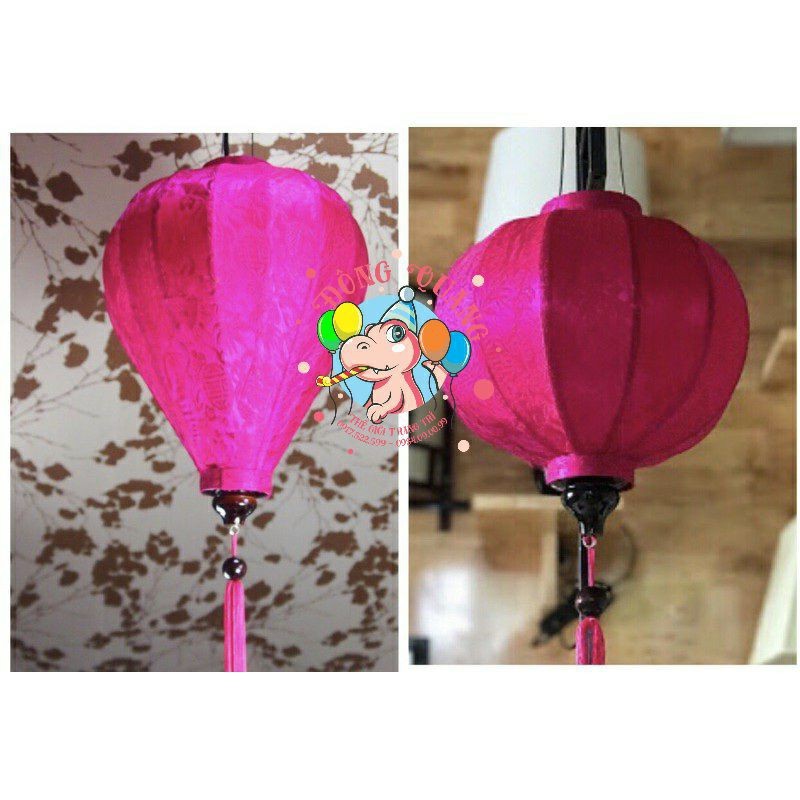 Đèn lồng Hội An hình dáng  10cm,20,30cm