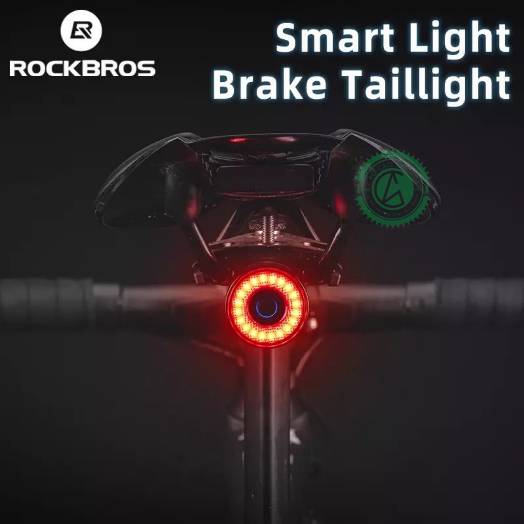 ĐÈN CẢM BIẾN PHANH Q3 SAMURAI ROCKBROS CHÍNH HÃNG_CàoCàoBikeShop