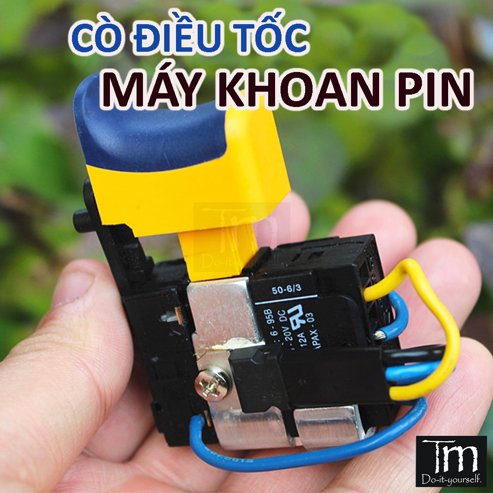 Công Tắc Điều Tốc Đảo Chiều Cò Máy Khoan Pin 5-24V