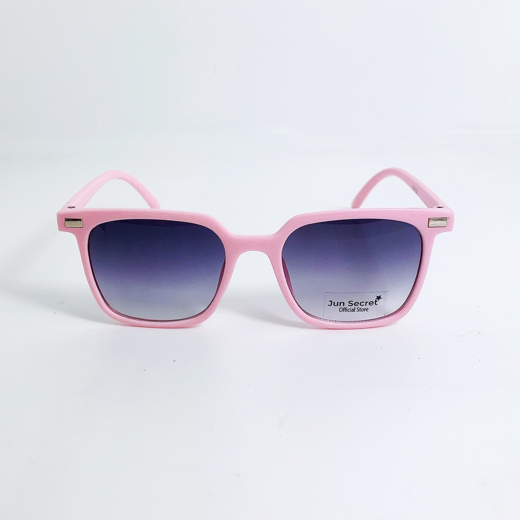 Kính mát trẻ em dáng vuông JJHOT2022 gọng nhựa, tròng chống tia UV cao cấp dành cho bé trai và bé gái từ 1 tới 5 tuổi