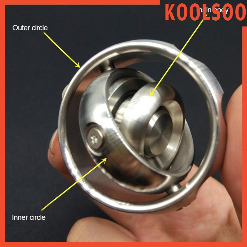 Metal Gyroscope Fingertip Gyro Toy Rotating Toys for Adults