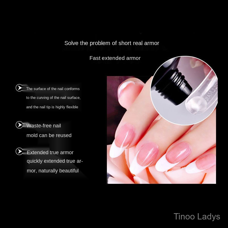 Set 100 móng tay giả phong cách Hàn Quốc