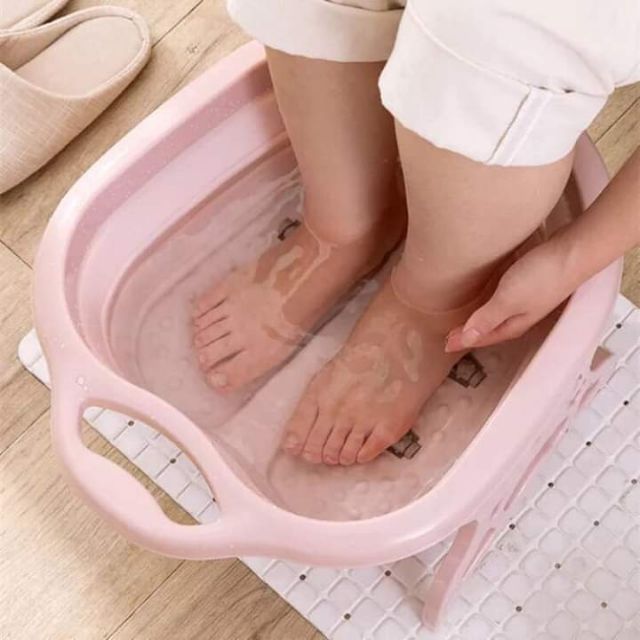 CHẬU NGÂM CHÂN GẤP GỌN