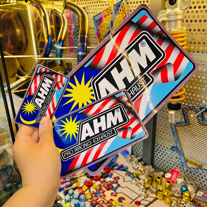 Tem Logo Decal sticker AHM ✌